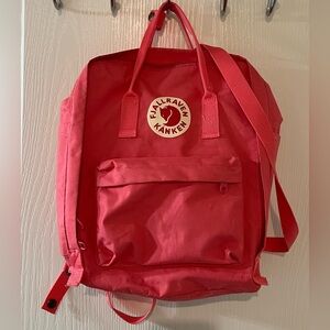 Fjallraven Kanken Everyday Outdoor Durable Comfy Backpack - Peach Pink Color